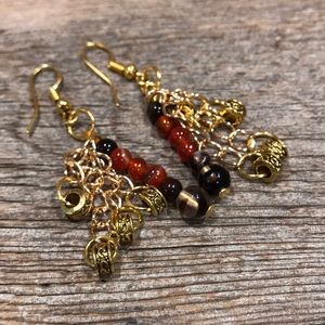 One of a Kind Earrings: Hand crafted